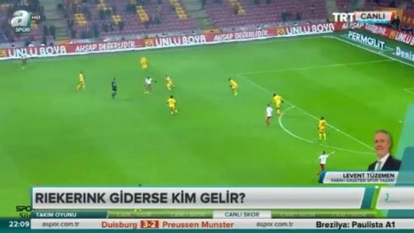 Levent Tüzemen: 'Hasan Şaş'ın salı günü göreve başlayacağını duydum locada'