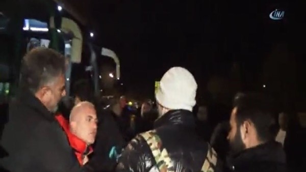 Bursasporlu oyuncuya sert tepki