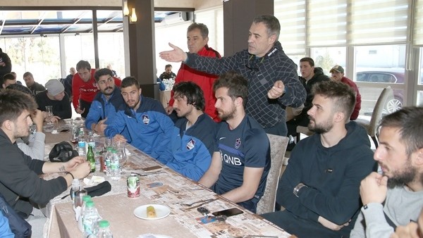 Trabzonspor'da kaynaşma yemeği