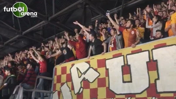 Abdi İpekçi'de Galatasaray taraftarı