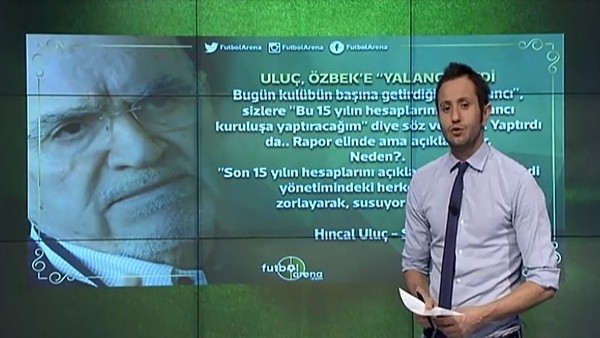 Hıncal Uluç, Dursun Özbek'e "yalancı" dedi