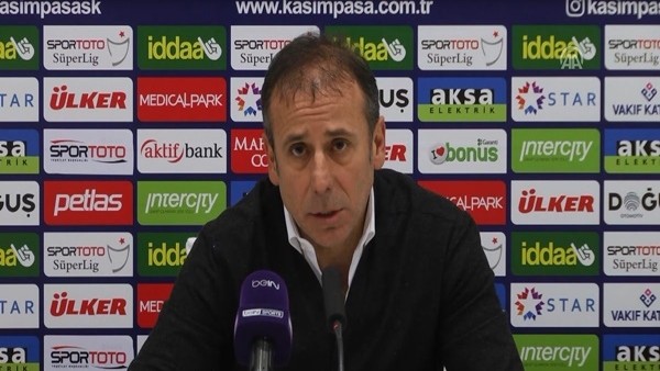 Abdullah Avcı: 'Skor ve sonuç bize yakışmadı'