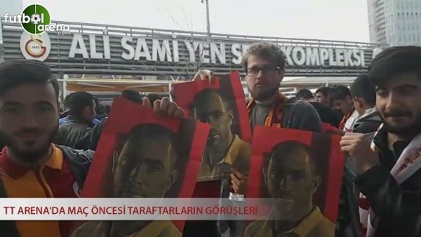 TT Arena'da maç öncesi taraftarların görüşleri