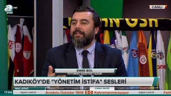 Emre Bol'dan Fenerbahçe yönetimine eleştiri