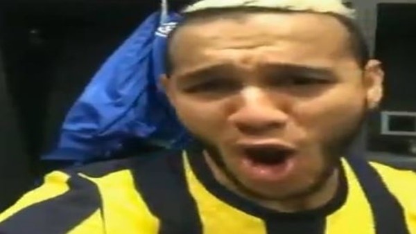 Josef de Souza'nın maç sonu sevinci