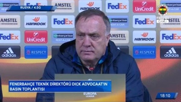 Dick Advocaat, Krasnodar maçı öncesi açıklamalarda bulundu