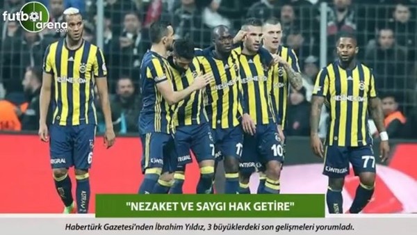 İbrahim Yıldız: 'Nezaket ve saygı hak getire.'