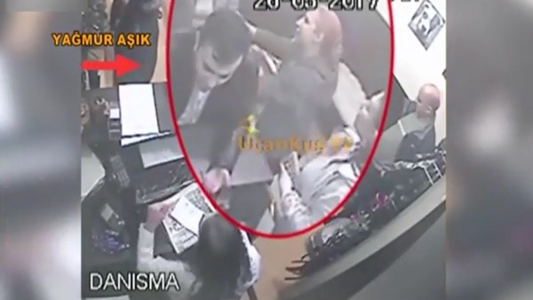 Emre Aşık'ın eşi veterinerde kavga çıkardı