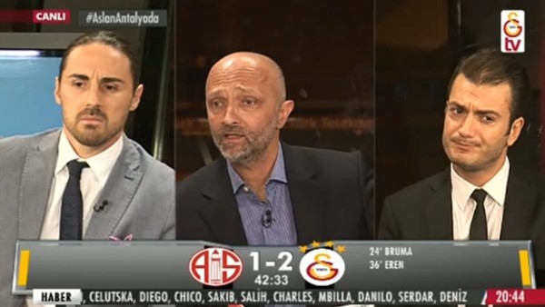 Mbilla'nın golünde GS TV! Aman dikkat....