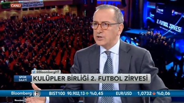 Fatih Altaylı: 'Aziz Yıldırım ve Dursun Özbek kulüplerini perişan etmekle meşgul'