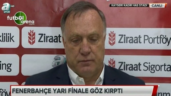 Advocaat'tan Kayserispor galibiyeti açıklaması