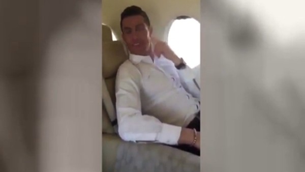 Havaalanı Ronaldo'yu mest etti!