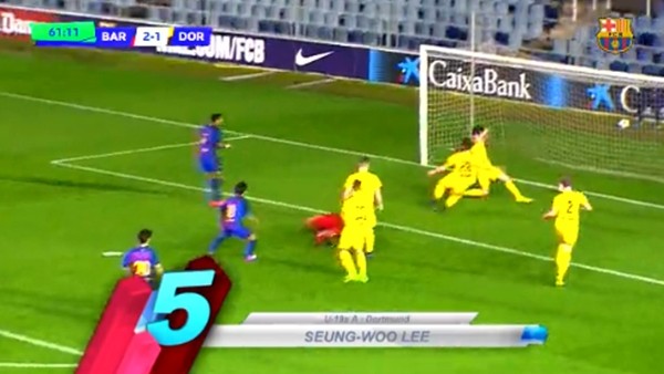 Barcelonalı gençler gole doyurdu