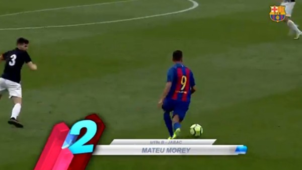 Barcelonalı gençlerden muhteşem goller