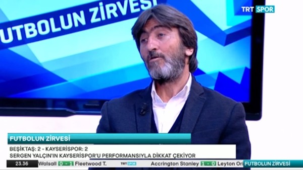Rıdvan Dilmen: 'Sergen Yalçın daha yolun çok başında'