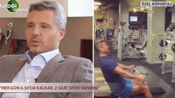 Sadettin Saran: "Her gün 2 saat spor yaparım"