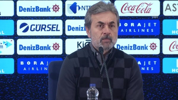 Aykut Kocaman'ın Fenerbahçe maçı sonrası açıklamaları