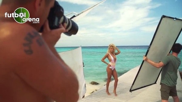 Rose Bertram'ın kamera arkası görüntüleri