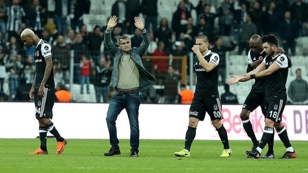 Beşiktaş - Çaykur Rizespor maçından kareler