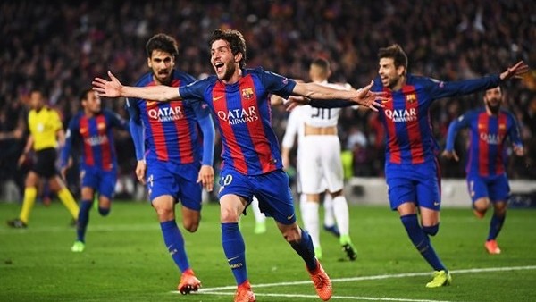 Sergi Roberto'nun PSG'ye uzatmalarda attığı gol