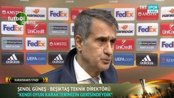 Şenol Güneş'in Olympiakos maçı sonrası açıklamaları