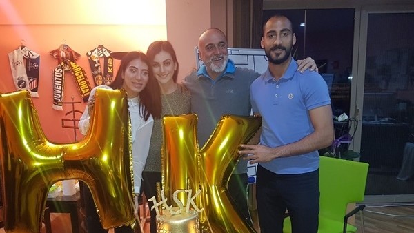 Hikmet Karaman'a doğum günü sürprizi