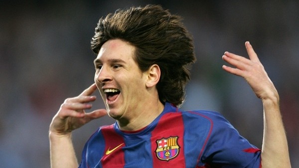 Lionel Messi'nin ilk hat-trick'i!