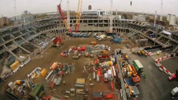 Tottenham yeni yuvası için gün sayıyor