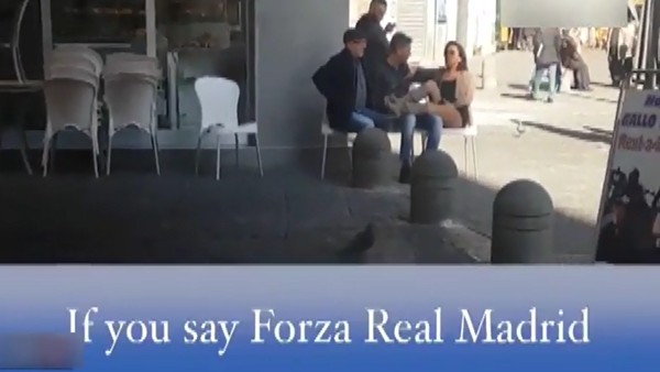 'Forza Real' diye bağırana göğsünü açtı