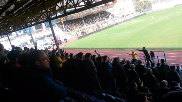Ankaragücü taraftarı tribünü doldurdu