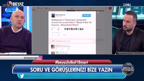 Sinan Engin: 'Tudor Anadolu takımı hocası'