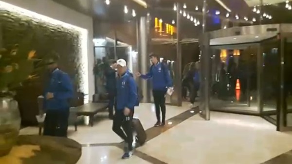 Fenerbahçe kafilesi Alanya'da kalacağı otele geldi