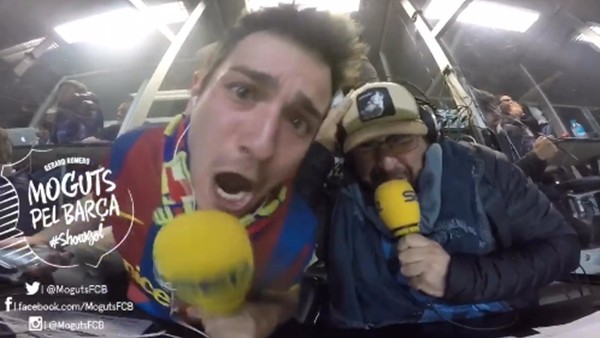 Barcelona 6. golü attı, spiker sevinçten ağladı!