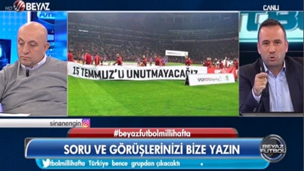 Ertem Şener canlı yayında patladı