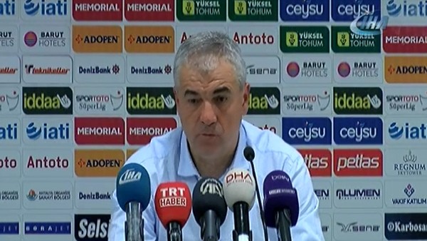 Rıza Çalımbay: 'Son paslarda iyi değildik'