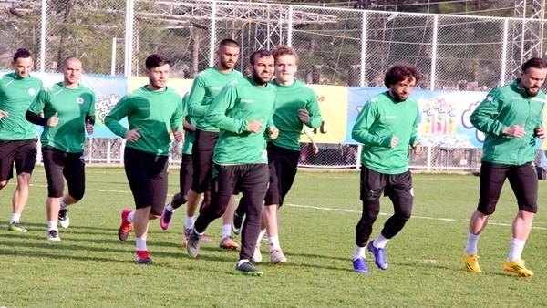 Giresunspor'da  Eskişehirspor maçı hazırlıkları