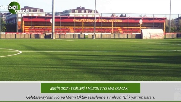 Metin Oktay Tesisleri 1 milyon TL'ye mal olacak!
