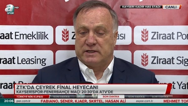 Advocaat'tan ilginç cevap: 'Burada söylemesem daha iyi'
