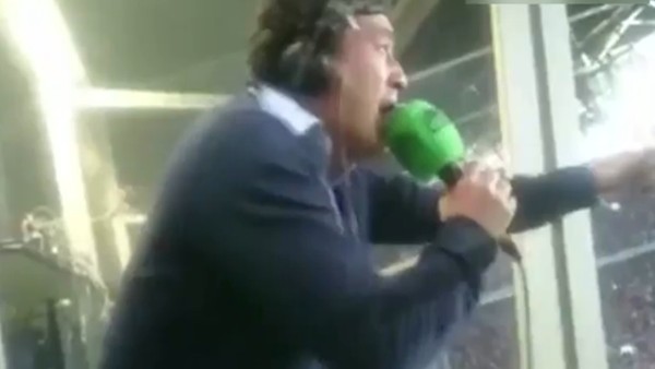 Spiker Barcelona'nın 6. golünde çıldırdı