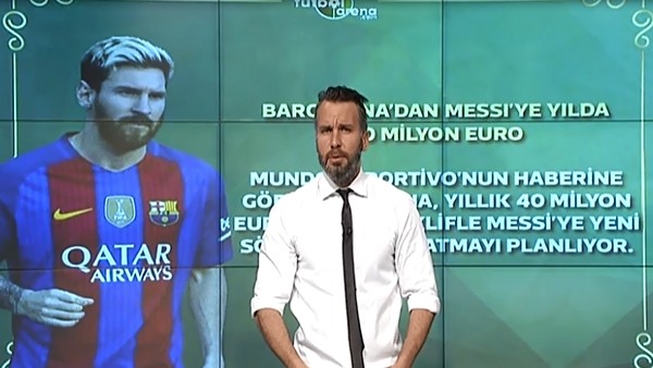 Lionel Messi'ye yıllık 40 milyon Euro