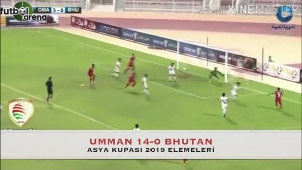 Umman 14-0 Bhutan maç özeti ve golleri