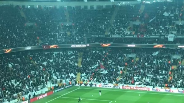 Vodafone Arena'da muhteşem atmosfer