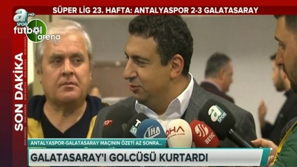 Ali Şafak Öztürk'ten Galatasaray taraftarlarına mesaj