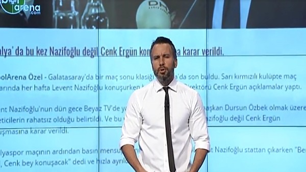 En Çok Tıklanan Haber - Dursun Özbek'ten Levent Nazifoğlu'na kesik