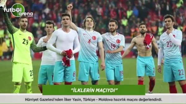 İlker Yasin: 'İlklerin maçıydı.'