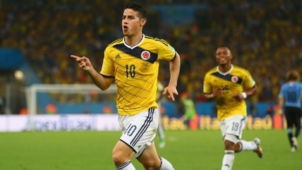 Kolombiya, Bolivya'yı James Rodriguez'in golüyle yendi