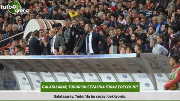 Galatasaray, Tudor'un cezasına itiraz edecek mi?