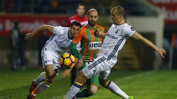 Aytemiz Alanyaspor - Fenerbahçe maçından kareler