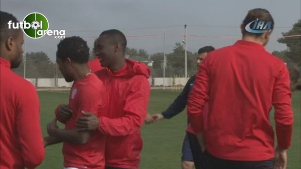 Antalyaspor, Galatasaray hazırlıklarını sürdürdü