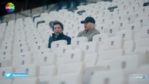 İçerde dizisinde Vodafone Arena sahnesi! "Sen sevdin burayı"